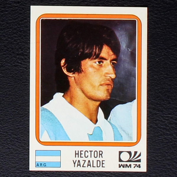 Hector Yazalde Sticker No. 331 Panini - München 74