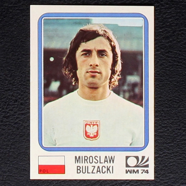 Miroslaw Bulzacki Sticker No. 341 Panini - München 74