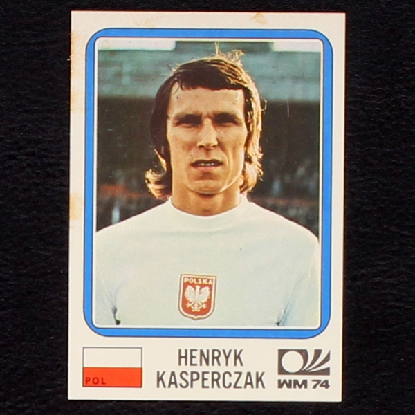 Henryk Kasperczak Sticker No. 344 Panini - München 74
