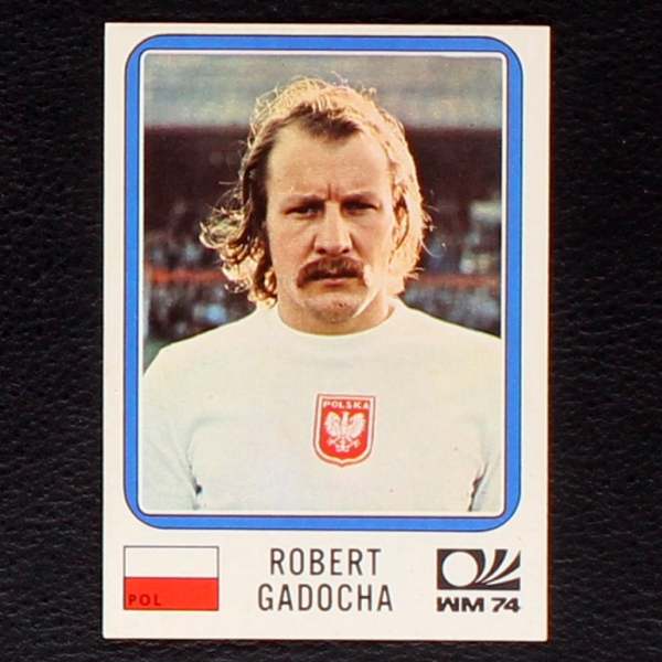 Robert Gadocha Sticker No. 350 Panini - München 74