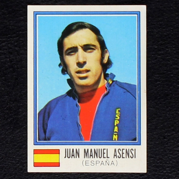 Juan Manuel Asensi Sticker No. 372 Panini - München 74