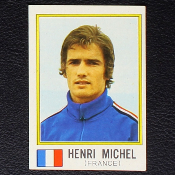 Henri Michel Sticker No. 376 Panini - München 74