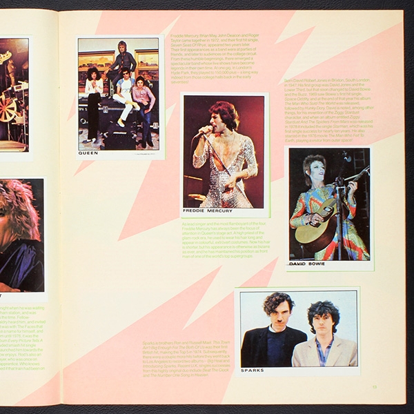 The Rock & Pop Collection Panini sticker album complete