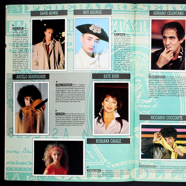 Smash Hits 87 Panini sticker album complete