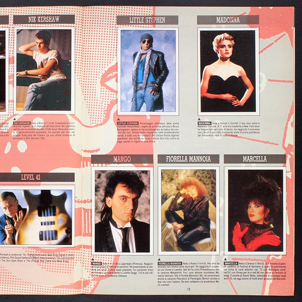 Smash Hits 87 Panini sticker album complete