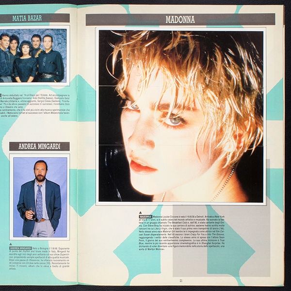 Smash Hits 87 Panini sticker album complete