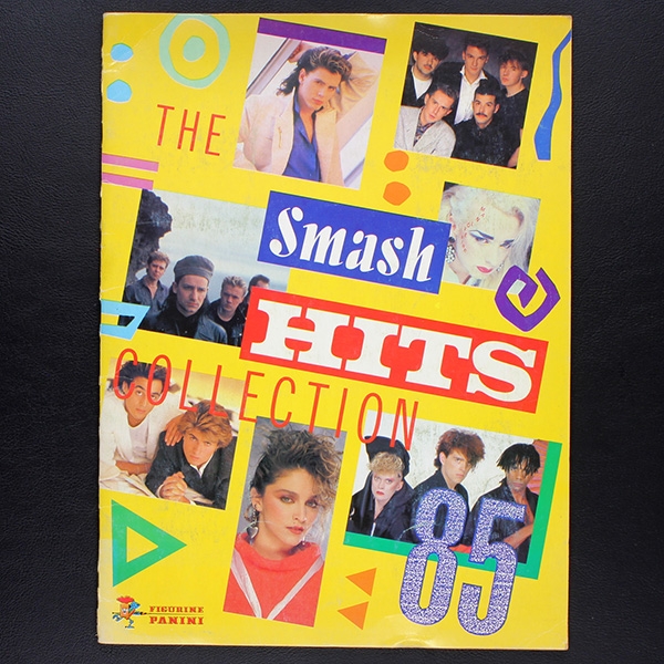 Smash Hits 85 Panini sticker album complete
