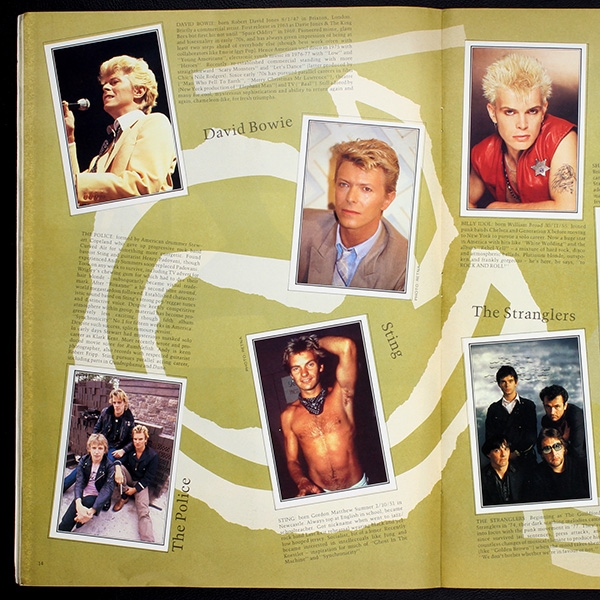 Smash Hits 85 Panini sticker album complete