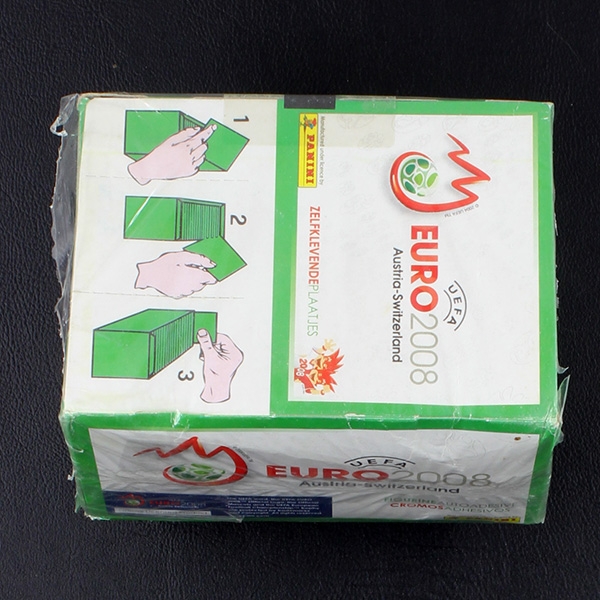Euro 2008 Panini Box mit 100 Sticker Tüten