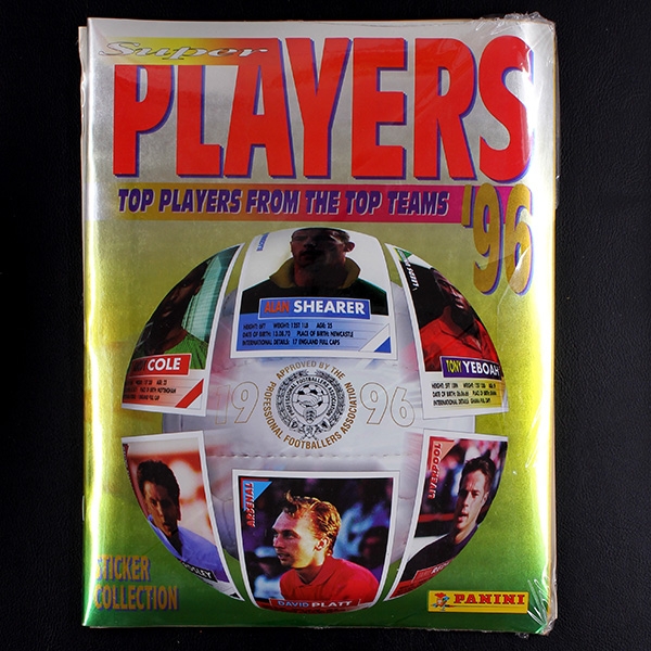 Super Players 96 Panini Sticker Album