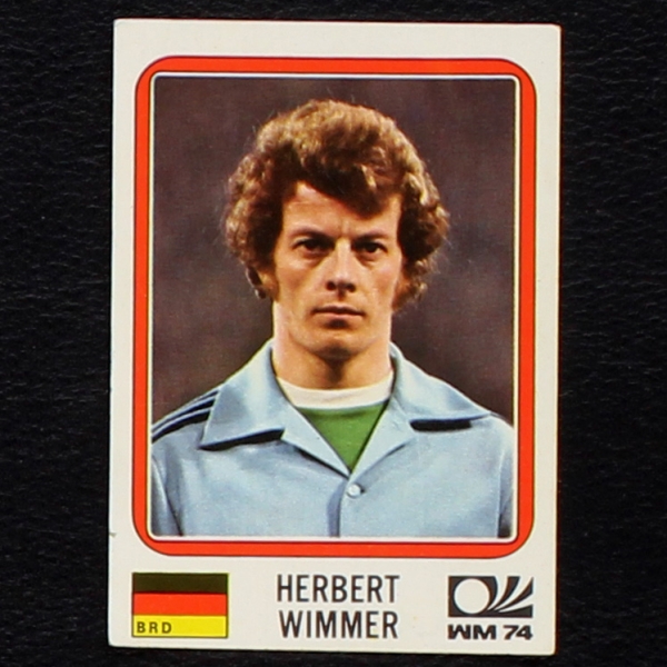 Herbert Wimmer Sticker No. 94 Panini - München 74