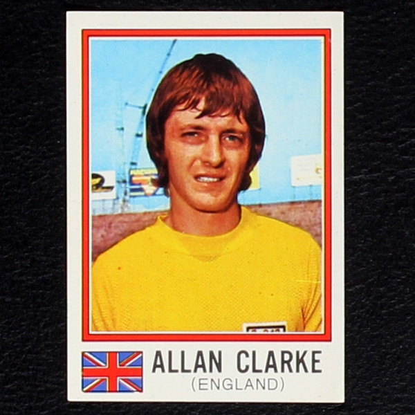 Allan Clarke Sticker No. 367 Panini - München 74