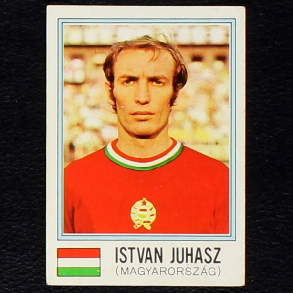 Istvan Juhasz Sticker No. 387 Panini - München 74