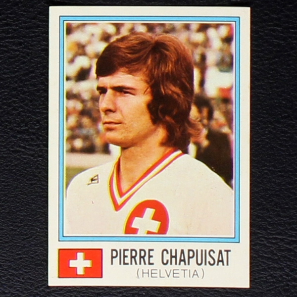 Pierre Chapuisat Sticker No. 384 Panini - München 74