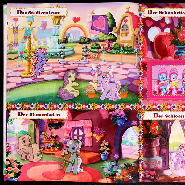My little Pony Panini Sticker Album fast komplett -1