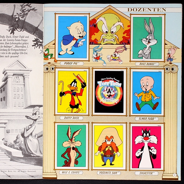 Tiny Toon Panini Sticker Album komplett