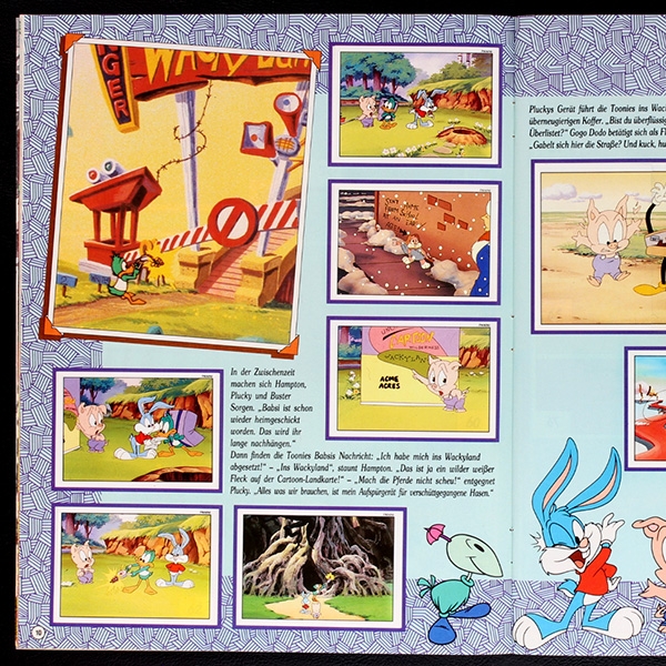 Tiny Toon Panini Sticker Album komplett