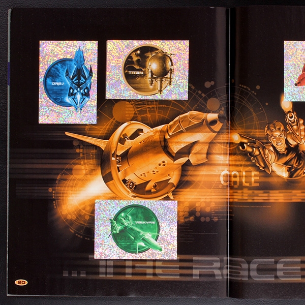 Titan A.E. Panini Sticker Album komplett