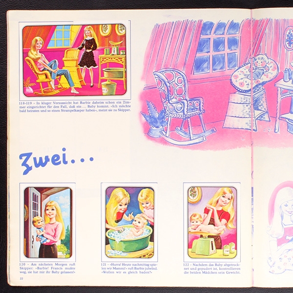 Barbie Barbie Panini Sticker Album komplett
