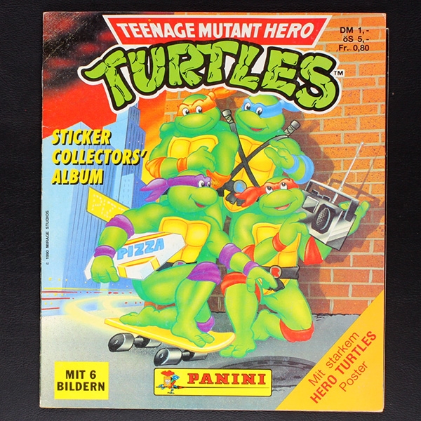 Turtles Panini Sticker Album