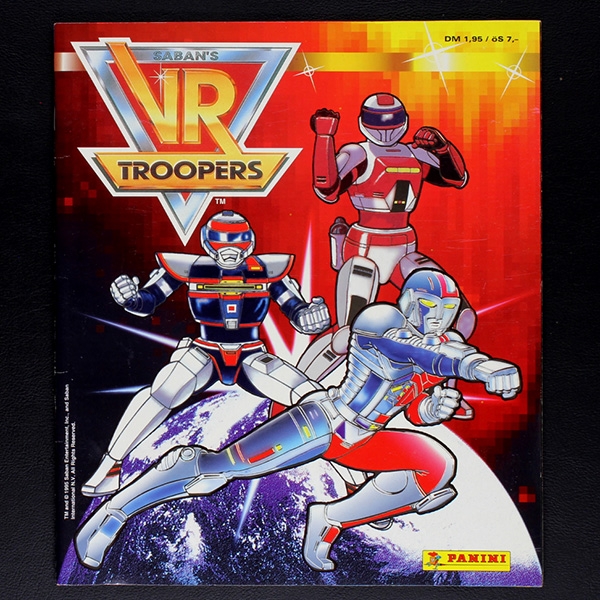 VR Troopers Panini Sticker Album