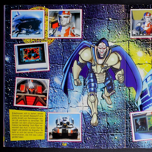 VR Troopers Panini sticker album complete