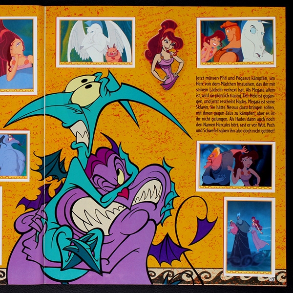 Hercules Panini sticker album complete