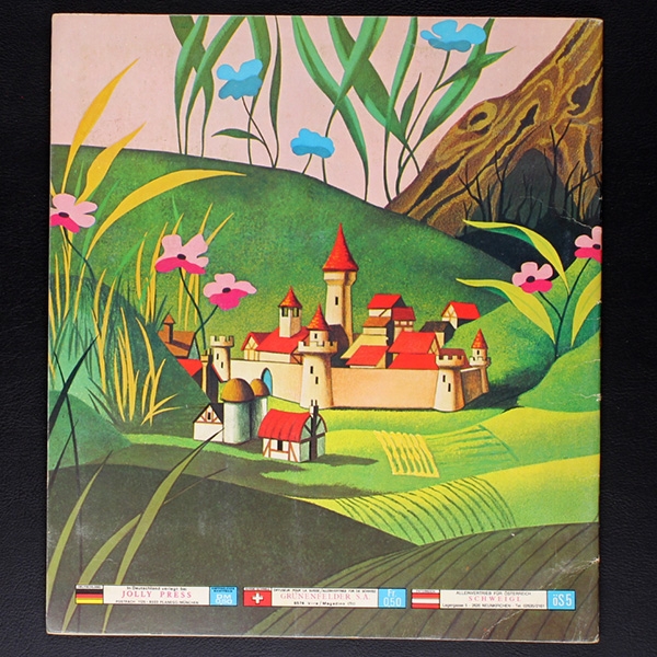 Gulliver Panini album with stickers