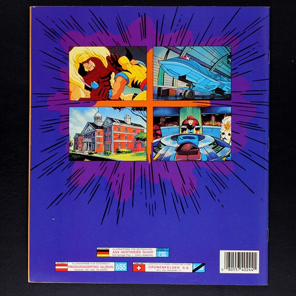 X-Men Panini Sticker Album komplett