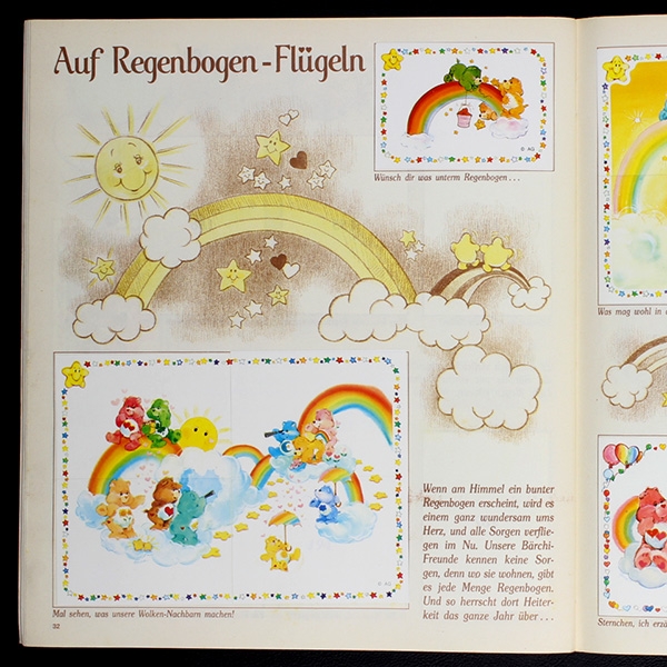 Care Bears Panini sticker album complete