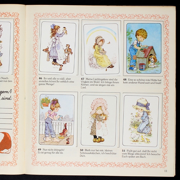 Sarah Kay Panini sticker album complete