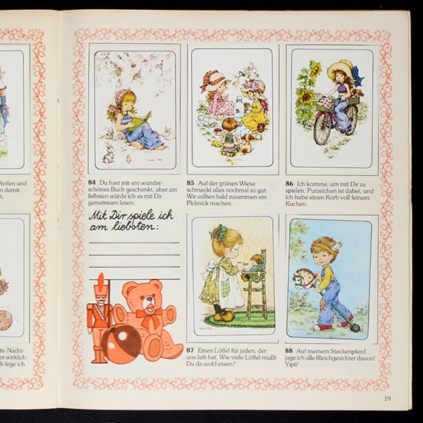 Sarah Kay Panini sticker album complete