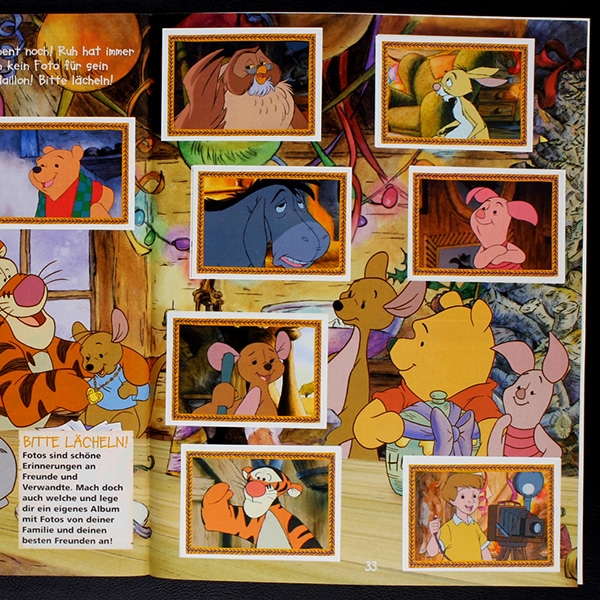 Tigger Panini Sticker Album komplett