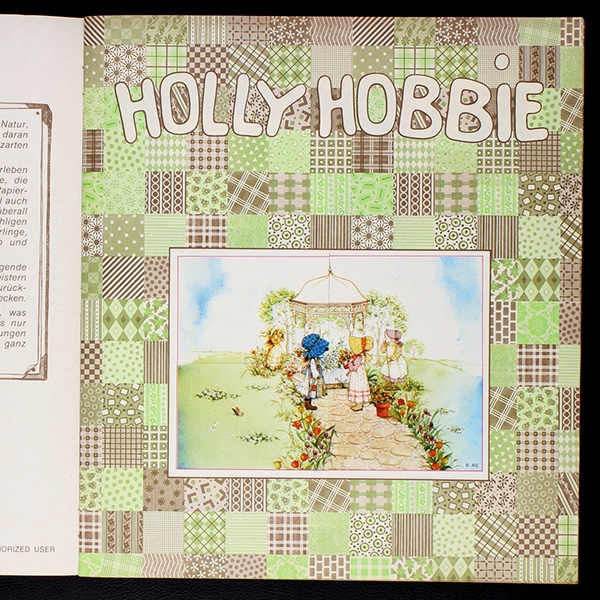 Holly Hobbie Panini Sticker Album komplett