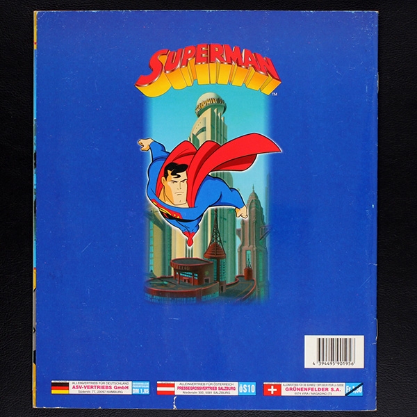 Superman Panini sticker album complete