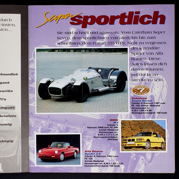 Super Auto Panini Sticker Album komplett