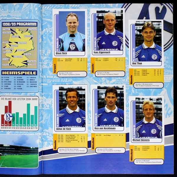 Fußball 99 Panini sticker album complete
