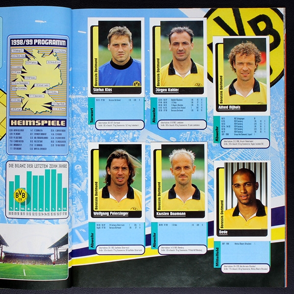 Fußball 99 Panini sticker album complete