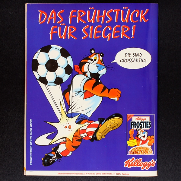 Fußball 96 Panini Sticker Album komplett