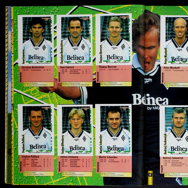 Fußball 98 Panini sticker album complete