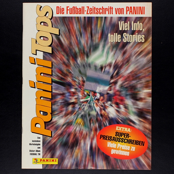 Fußball 96 Panini Sticker Album komplett