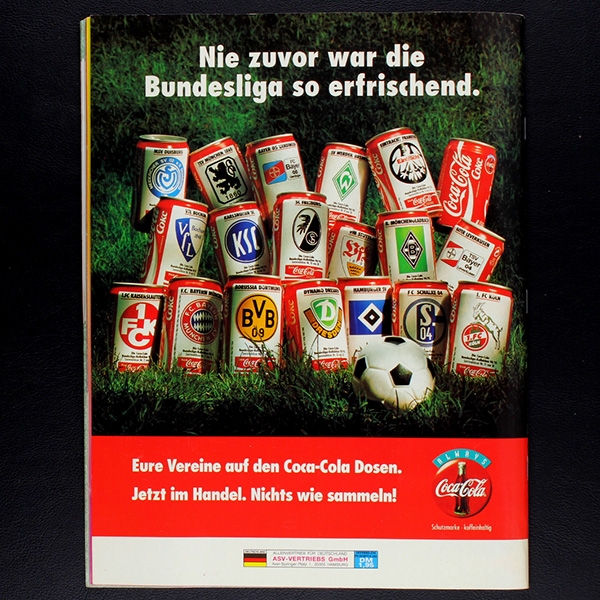 Fußball 95 Panini Sticker Album komplett
