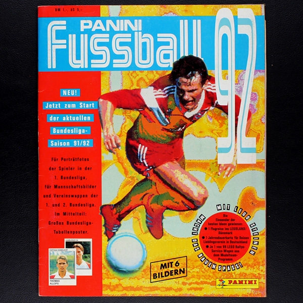 Fußball 92 Panini Sticker Album