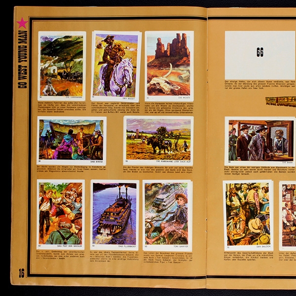 Farwest Waren Finanz album with stickers -57