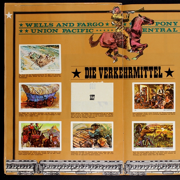 Farwest Waren Finanz album with stickers -57