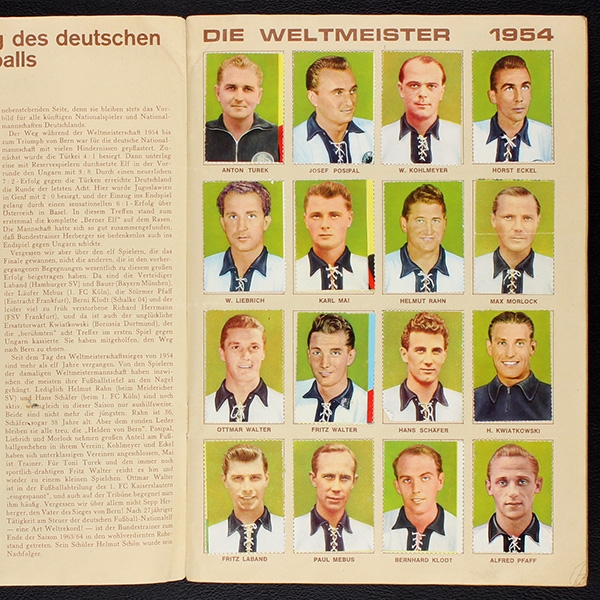 Fußball 1965 Sicker Sticker Album teilgefüllt -15