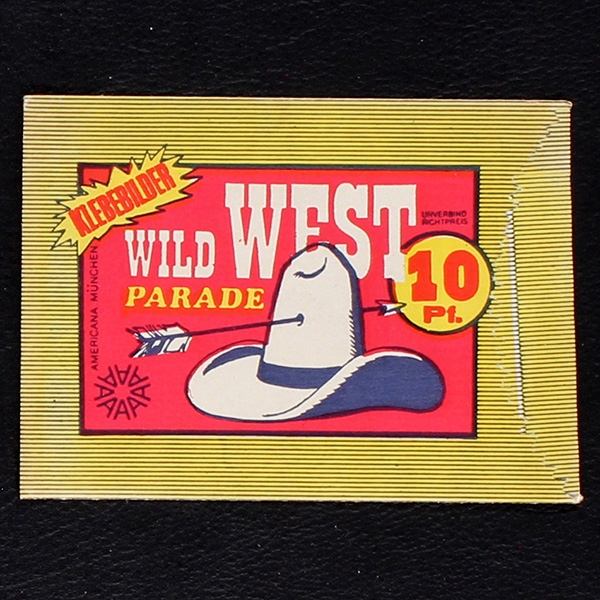 Wild West Parade Americana sticker bag