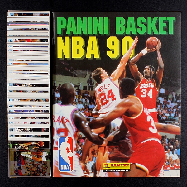 Basket NBA 90 Panini Sticker Album