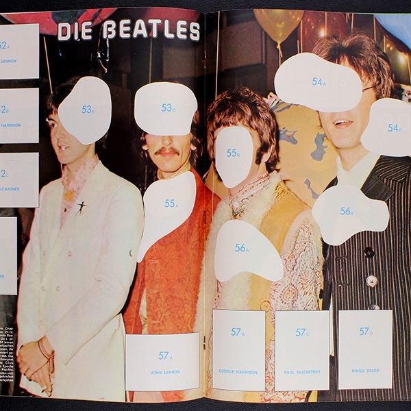 Pop Stars Panini empty sticker album