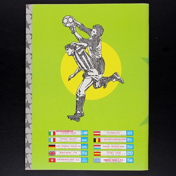 Football Super Stars 1984 Panini Leeralbum